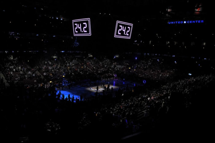 NBA holds special moment for Kobe Bryant.