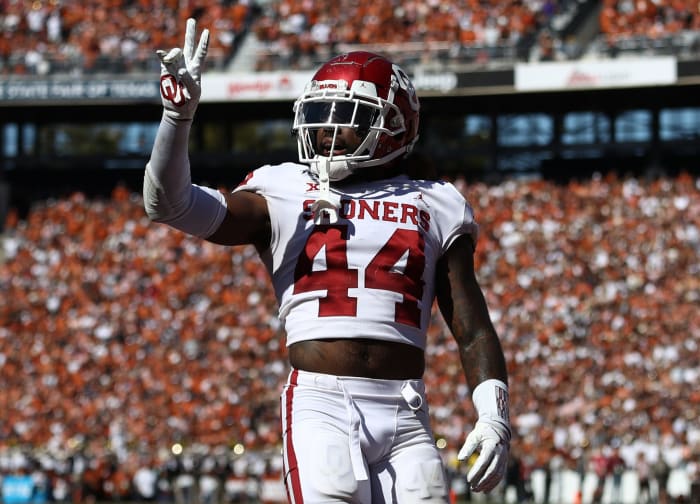 Brendan Radley-Hiles after a play.
