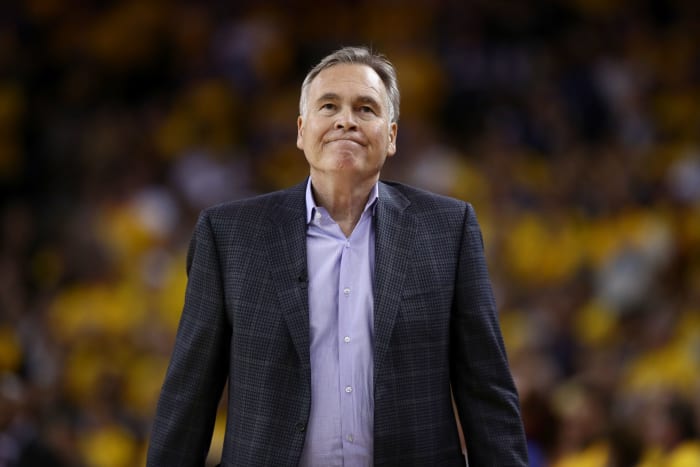 Mike D'Antoni of the NBA's Houston Rockets.