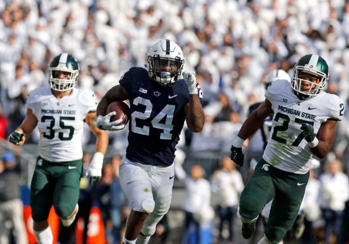 Penn State Fans Will Love The Jersey Number Miles Sanders Chose - The Spun