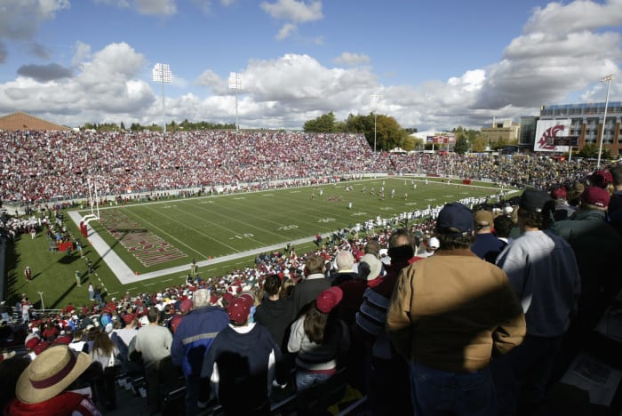 General view of Martin Stadium.
