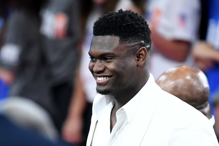 zion williamson at the nba draft