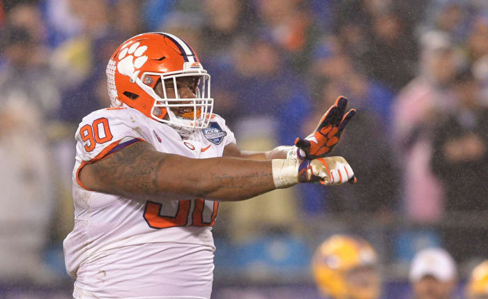 Clemson superstar Dexter Lawrence.