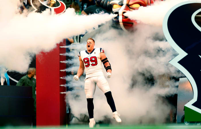 J.J. Watt of the Houston Texans.