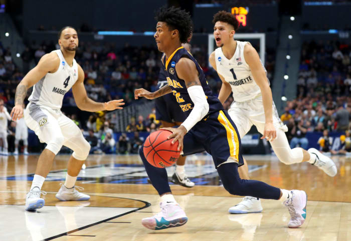Ja Morant plays against Marquette.