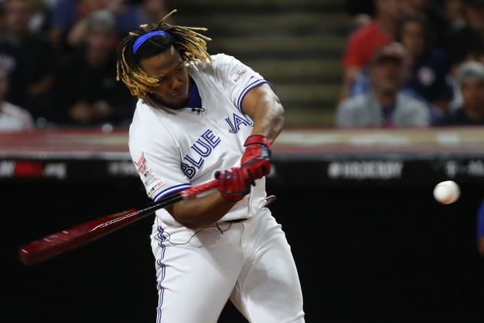 Vladimir Guerrero Jr. at the Home Run Derby.