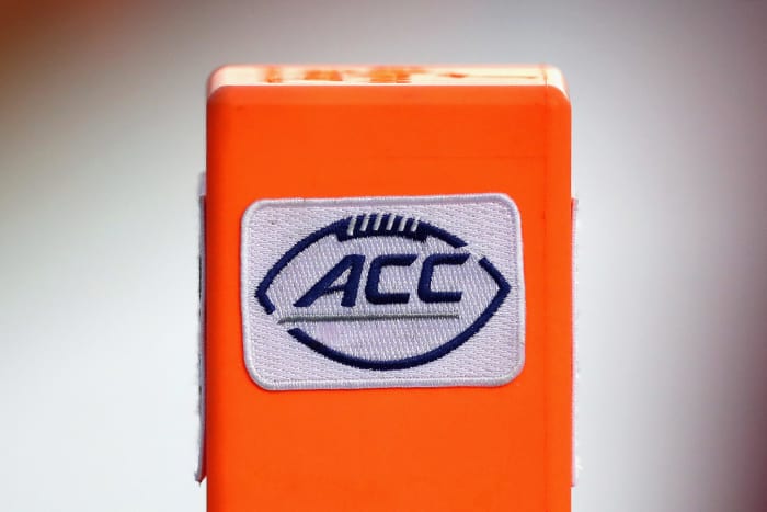 ACC logo on a pylon.
