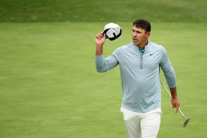 brooks koepka at the u.s. open