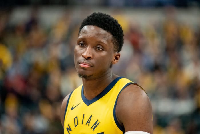 indiana pacers guard victor oladipo during a game