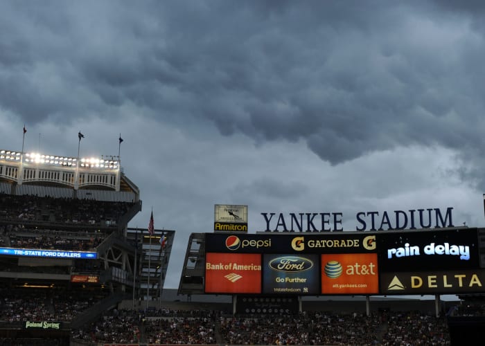 A general view of Yankee Stadium.