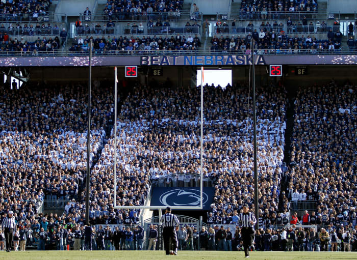 General view of Beaver Stadium.