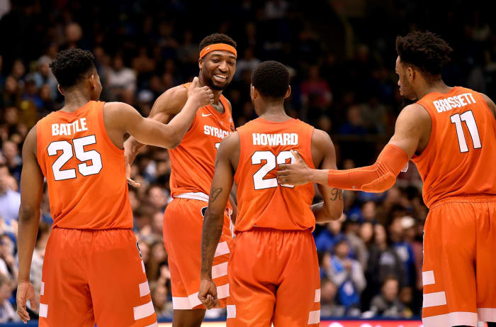 Frank Howard plays for Syracuse.