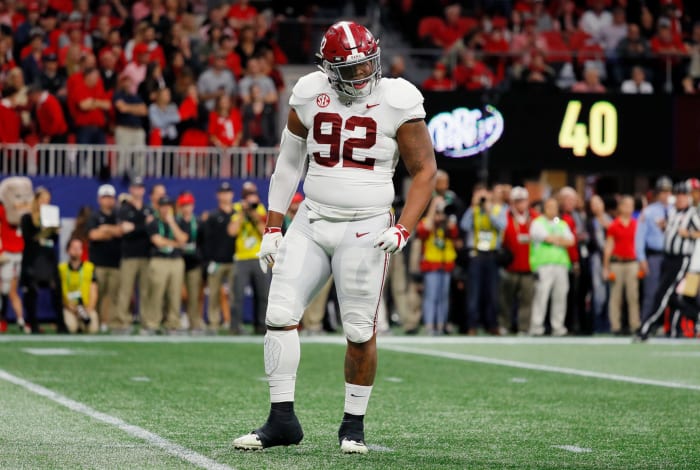 Quinnen Williams of the Alabama Crimson Tide