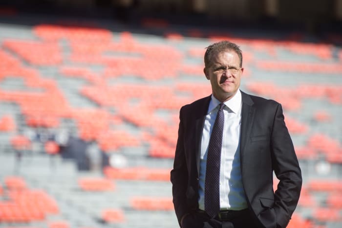 A solo shot of Auburn coach Gus Malzahn.
