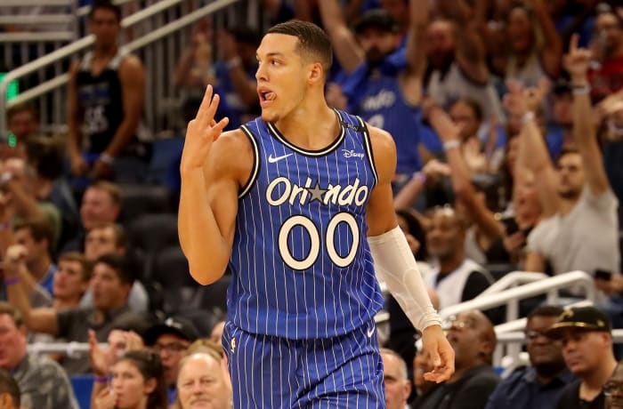 Aaron Gordon during an Orlando Magic game.