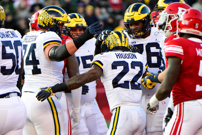 Karan Higdon and the Michigan football offense.