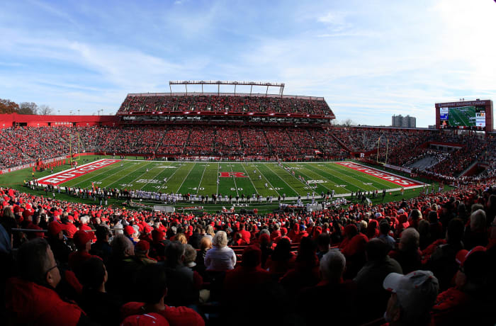 A general view of Rutgers football stadium.