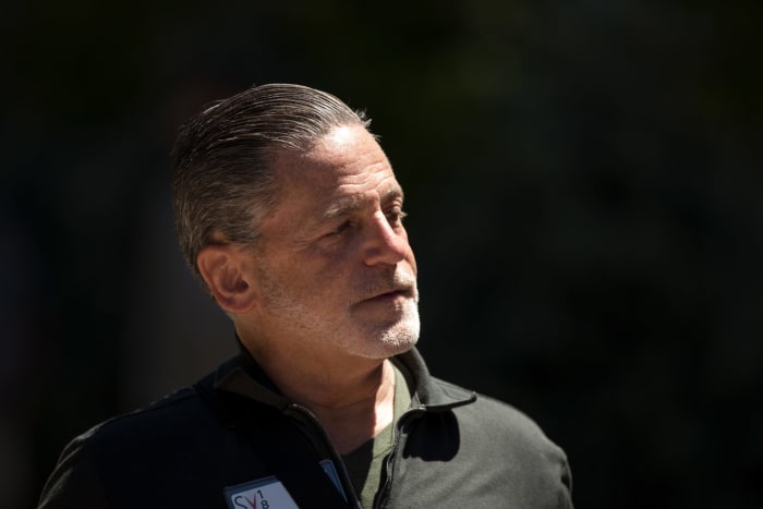 Dan Gilbert during a media event.