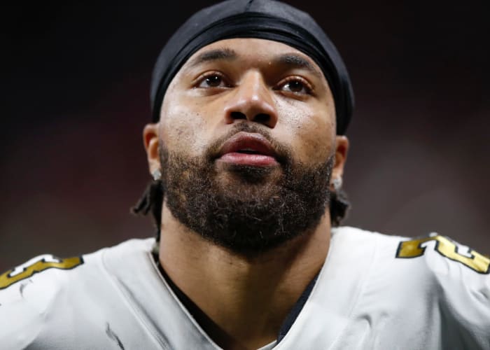 New Orleans Saints cornerback Marshon Lattimore.
