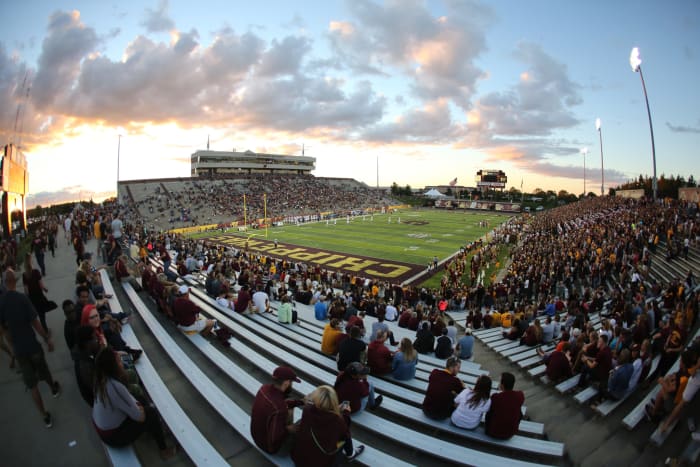 Central Michigan football stadium.
