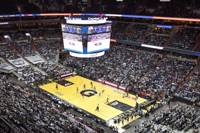 Georgetown Hoyas college basketball arena.
