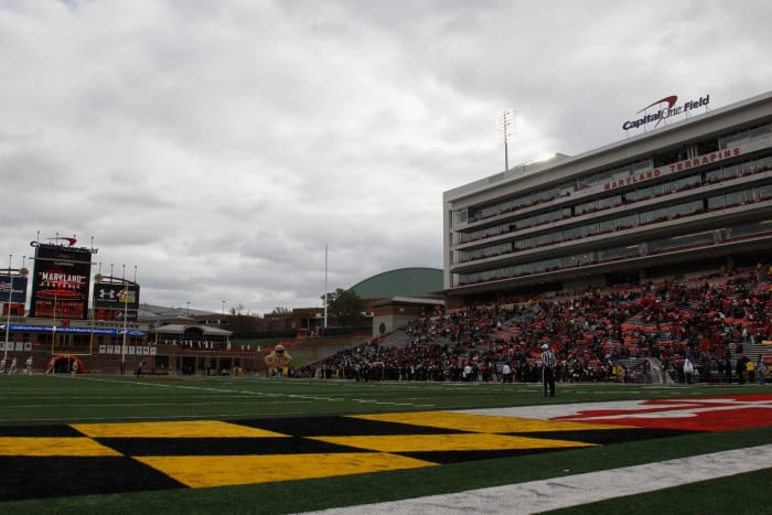 A general view of Maryland's football stadium.