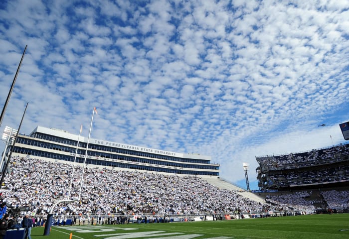 View of the Beaver stadium.
