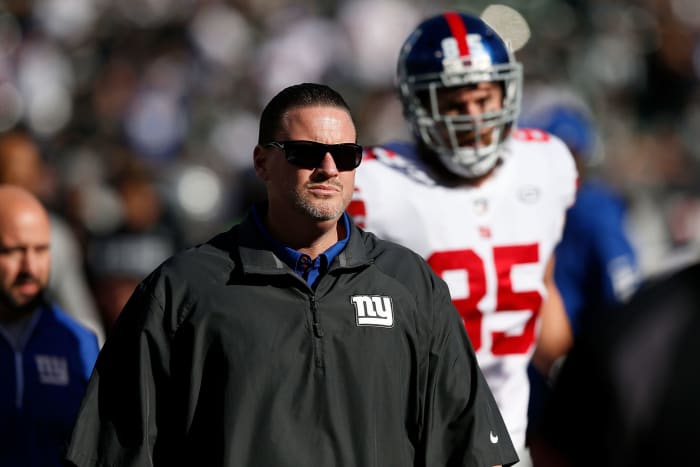 Ben McAdoo on the field.