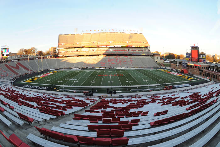 A general view of Maryland's football stadium.
