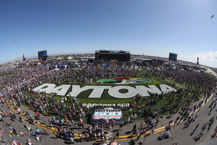 A general view of the Daytona 500.
