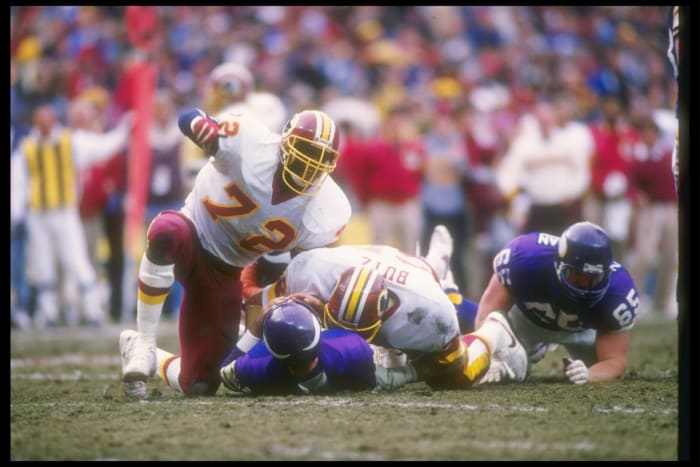 Legendary Redskins defensive lineman Dexter Manley.