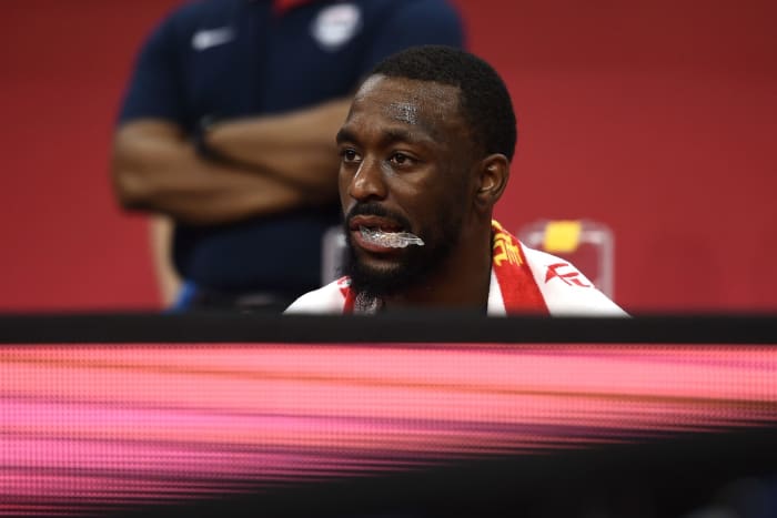 Kemba Walker at the FIBA World Cup on Thursday.