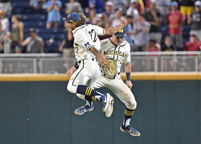 michigan at the college world series
