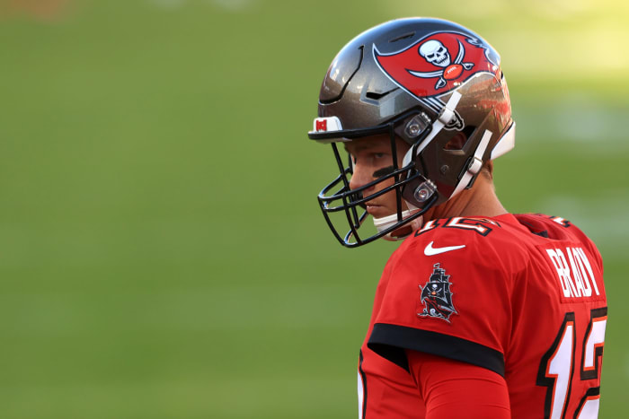Tampa Bay Buccaneers quarterback Tom Brady.