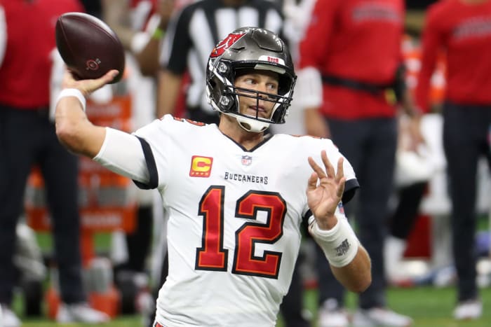 Tampa Bay Buccaneers quarterback Tom Brady.