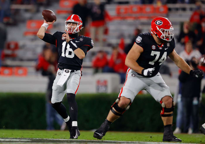 Georgia Bulldogs QB JT Daniels.