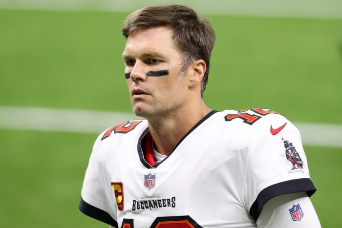 Tampa Bay Buccaneers quarterback Tom Brady.