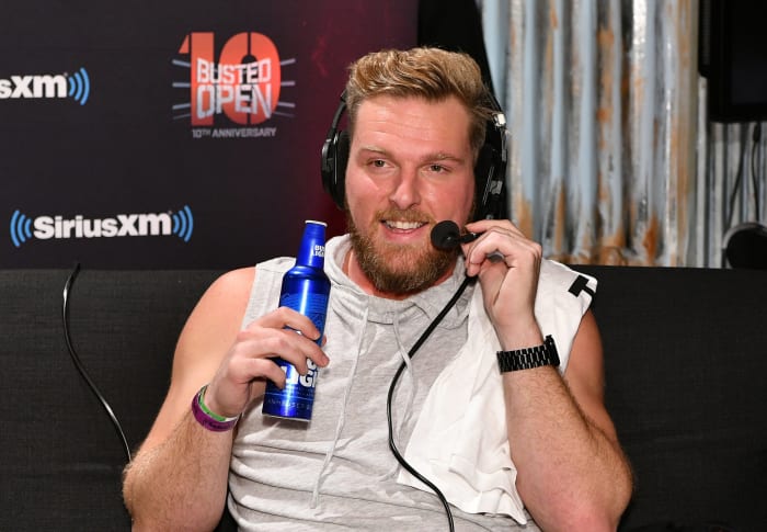 Pat McAfee speaks on SiriusXM.