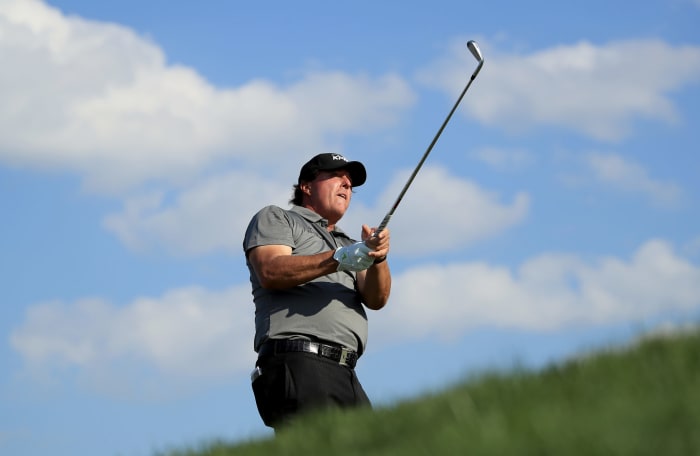 A general photo of PGA great Phil Mickelson.
