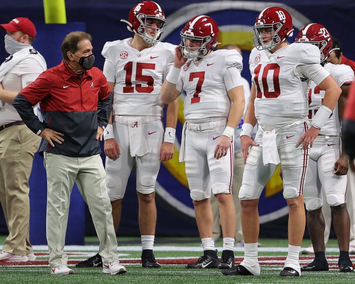 Alabama head coach Nick Saban on Saturday night.