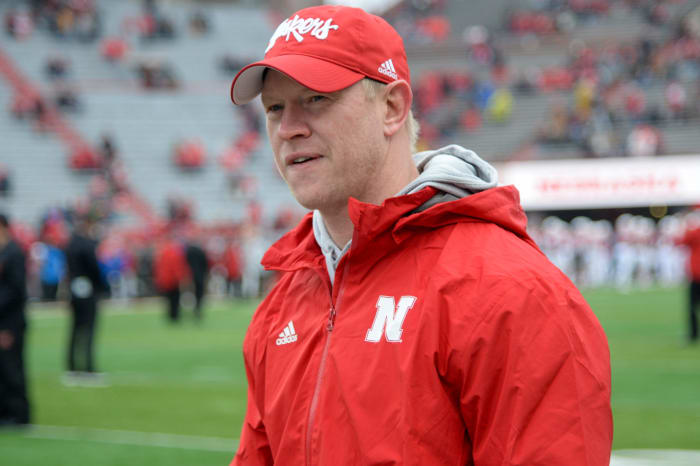 Nebraska head football coach Scott Frost.