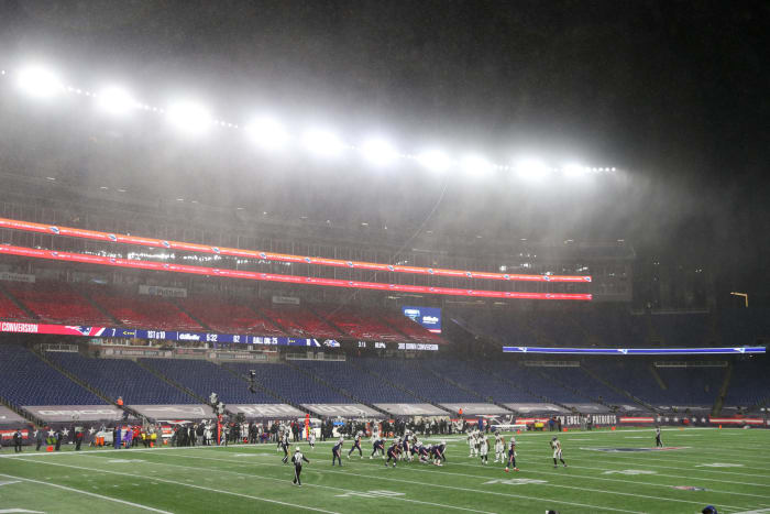 Gillette Stadium in New England on Sunday.