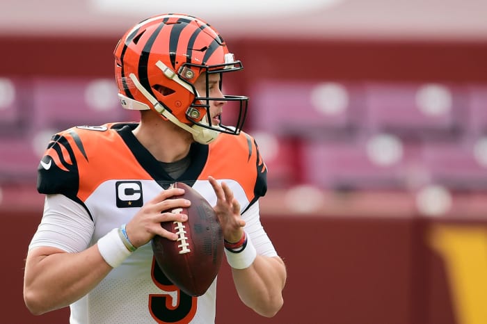 Cincinnati Bengals rookie quarterback Joe Burrow.