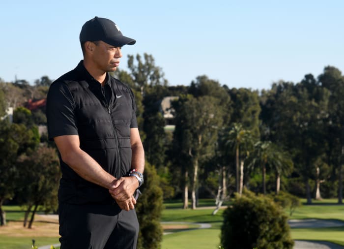 Tiger Woods at the Genesis Invitational.