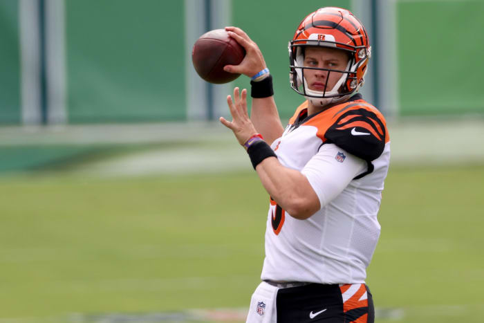 Cincinnati Bengals rookie quarterback Joe Burrow.