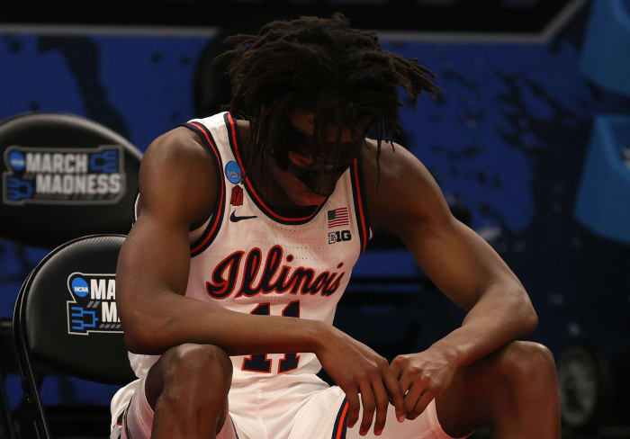 Illinois basketball star Ayo Dosunmu.