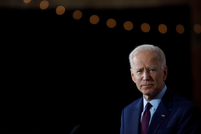 United States president elect Joe Biden.