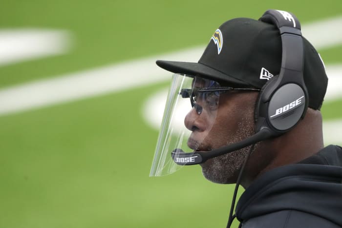 Los Angeles Chargers head coach Anthony Lynn on Sunday.