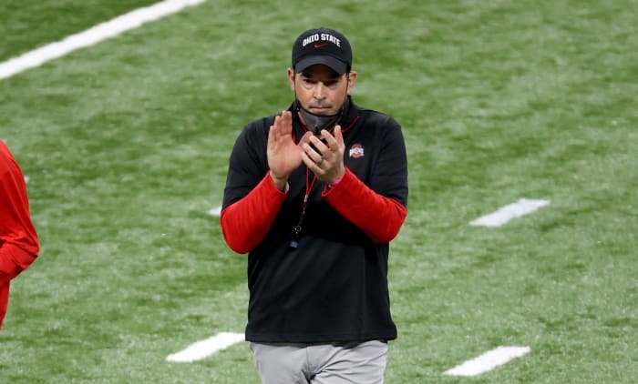 Ohio State Buckeyes head coach Ryan Day.