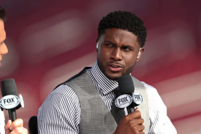 Reggie Bush on FOX's pregame show.